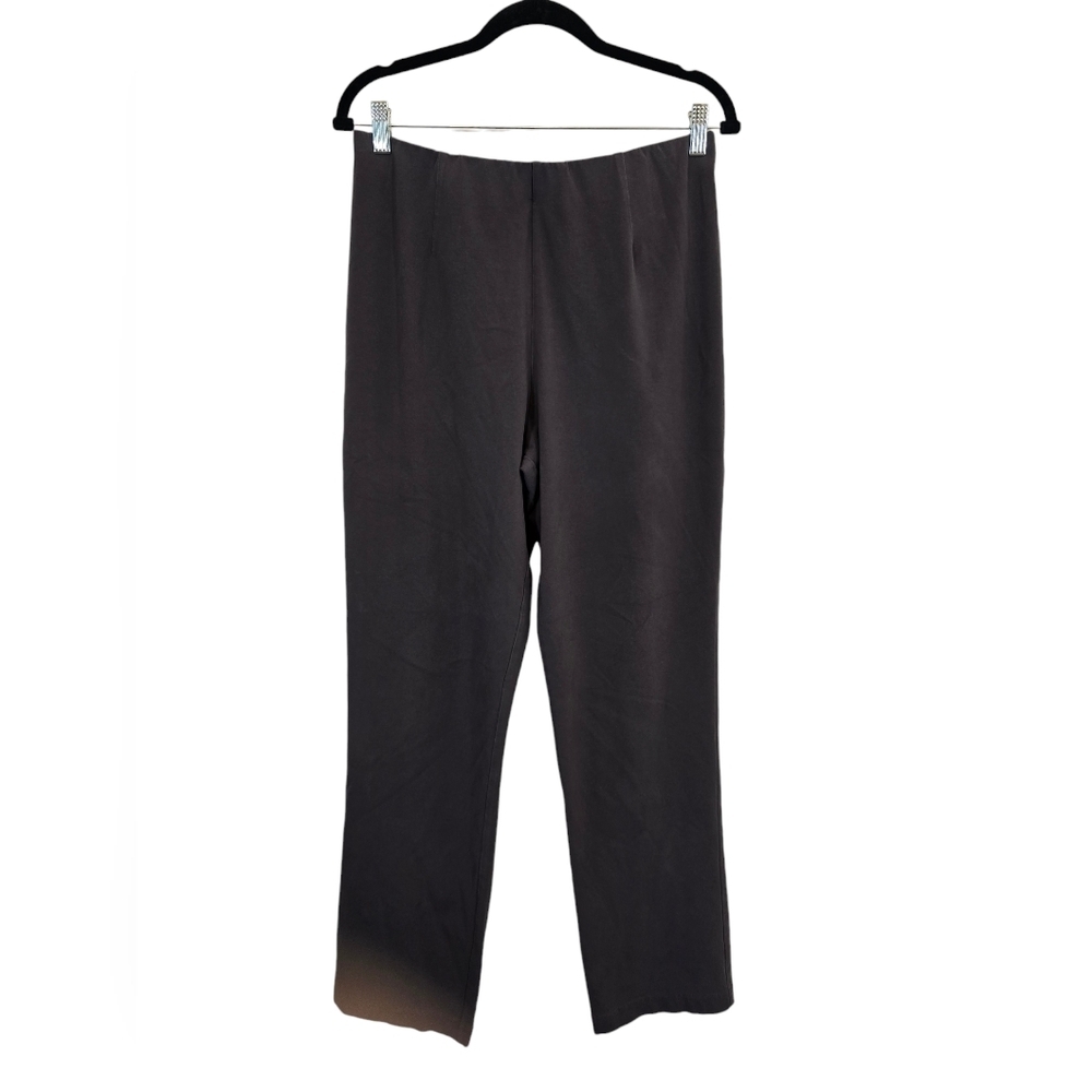 J.Jill Medium Stretchy Ponte Slim Pull On Pants Elastic Waist Band
